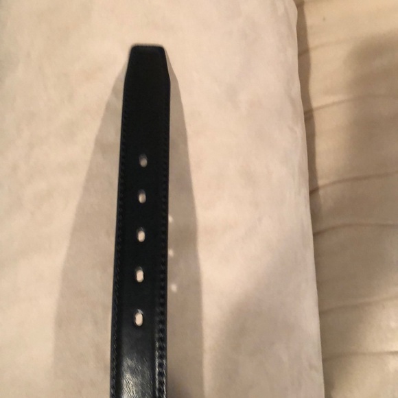 Men’s Black Leather Belt NWOT - Picture 4 of 6